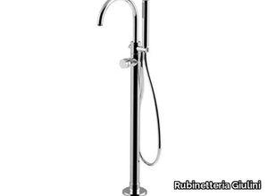 DELUXE - MYRING - FMMR0092DL - Floor standing single handle bathtub tap with hand shower _ Rubinetteria Giulini