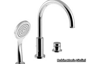 DELUXE - MYRING - FMR0065BDDL - Deck mounted 3 hole bathtub tap with diverter _ Rubinetteria Giulini