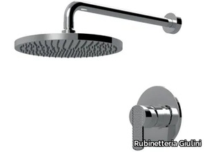 DELUXE - SURF - F5815WBDL - Recessed single handle shower set with overhead shower _ Rubinetteria Giulini