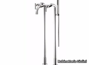 G4 - F7701CT - Floor standing bathtub tap with hand shower _ Rubinetteria Giulini