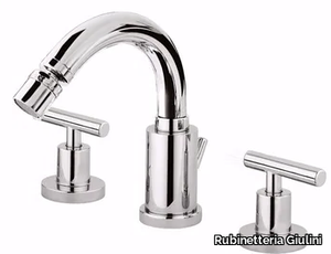 G4 - F7745A - 3 hole countertop bidet tap with swivel spout _ Rubinetteria Giulini