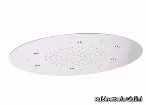 SURF - F1614 - Mist spray stainless steel rain shower with chromotherapy _ Rubinetteria Giulini