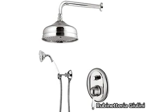 PRAGAMIX - PRAGAMIX CRYSTAL - F7511KB - Shower set with overhead shower _ Rubinetteria Giulini