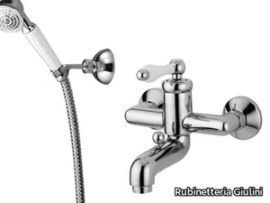 HERMITAGE - HERMITAGE CRYSTAL - F4401 - 2 hole bathtub mixer with hand shower _ Rubinetteria Giulini