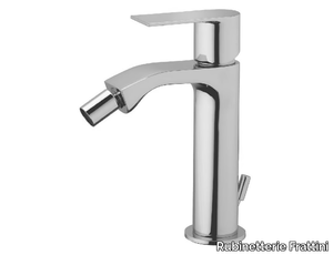 TOLOMEO 83103 - Single handle bidet mixer with automatic pop-up waste _ Rubinetterie Frattini