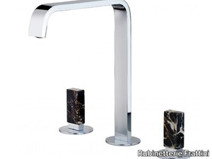 VITA DUE 53068NP - Countertop washbasin mixer without waste _ Rubinetterie Frattini