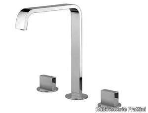 LUCE 84068 - 3 hole countertop washbasin mixer _ Rubinetterie Frattini