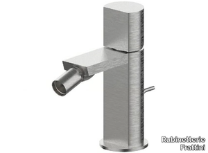 BORGIA 89103B - Countertop single handle stainless steel bidet mixer _ Rubinetterie Frattini