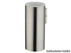 BORGIA 89303 - Countertop stainless steel toothbrush holder _ Rubinetterie Frattini