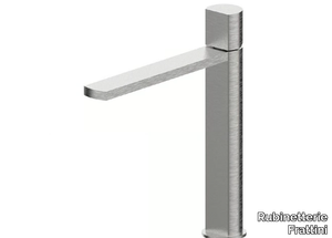 BORGIA 89040B - Countertop single handle stainless steel washbasin tap _ Rubinetterie Frattini