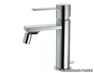 GAIA 55103 - Single handle bidet mixer with automatic pop-up waste _ Rubinetterie Frattini