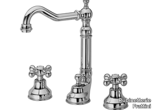 DEDRA 21868 - 3 hole washbasin tap with pop up waste _ Rubinetterie Frattini