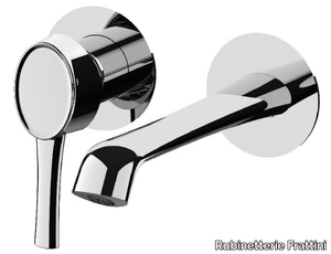 DELIZIA 58537 - Wall-mounted single handle washbasin mixer without waste _ Rubinetterie Frattini