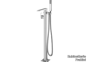 VITA DUE 35596 - Floor standing bathtub mixer with hand shower _ Rubinetterie Frattini