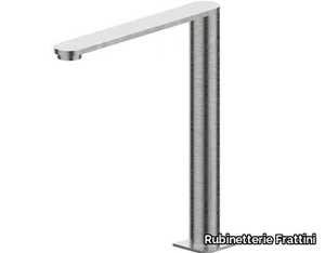 ALINE 49889 - Deck-mounted stainless steel spout _ Rubinetterie Frattini