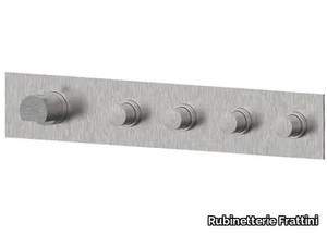 BORGIA 89600V4 - 5 hole thermostatic stainless steel shower mixer _ Rubinetterie Frattini