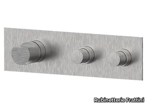 BORGIA 89000V2 - Recessed hydroprogressive stainless steel shower mixer _ Rubinetterie Frattini