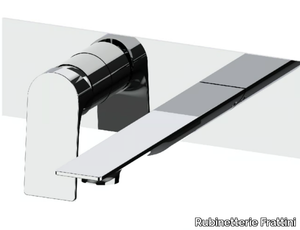 NARCISO 78548A - Wall-mounted washbasin mixer with flow limiter _ Rubinetterie Frattini