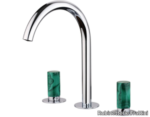 PEPE M STYLE 12068VM - Countertop washbasin mixer with individual rosettes _ Rubinetterie Frattini