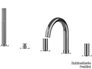 PEPE XL 12029A - Deck mounted Recessed bathtub tap with hand shower _ Rubinetterie Frattini