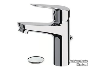 ESSENZA 393-ES - Single handle washbasin mixer with automatic pop-up waste _ Rubinetterie Mariani