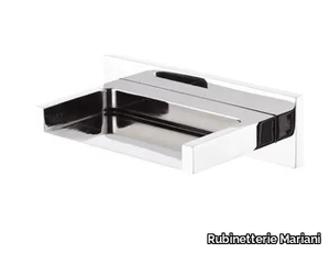 13A-BC - Wall-mounted stainless steel waterfall spout _ Rubinetterie Mariani
