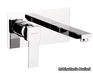 POLAR - Wall-mounted single handle washbasin mixer _ Rubinetterie Mariani