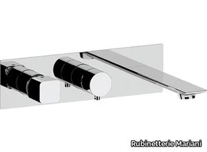 ICON-Q - Recessed wall-mounted bathtub mixer with diverter _ Rubinetterie Mariani