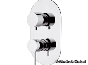 ULTRAMINIMAL - Recessed single handle brass shower mixer with diverter _ Rubinetterie Mariani