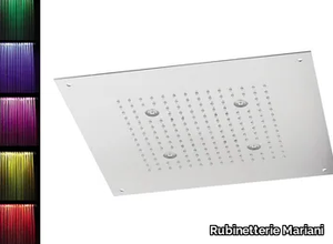 SQ0-L1 - LED built-in overhead shower with chromotherapy _ Rubinetterie Mariani