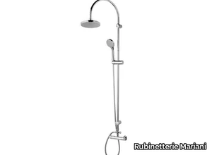 A47-CD - Wall-mounted shower panel with hand shower _ Rubinetterie Mariani