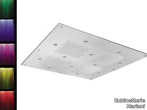 SQ0-L2 - LED built-in overhead shower with chromotherapy _ Rubinetterie Mariani