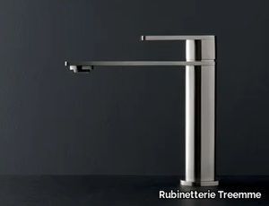 3.6 - Countertop single handle stainless steel washbasin mixer _ Rubinetterie Treemme