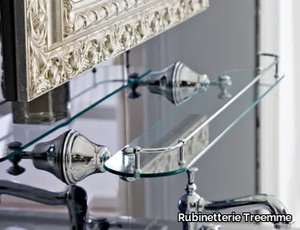 8200 - Glass bathroom wall shelf _ Rubinetterie Treemme