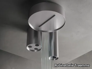 WATERTUBE - Ceiling mounted overhead shower with anti-lime system _ Rubinetterie Treemme