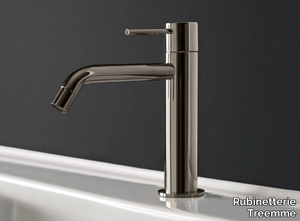 UP+ - Countertop single handle brass washbasin mixer _ Rubinetterie Treemme