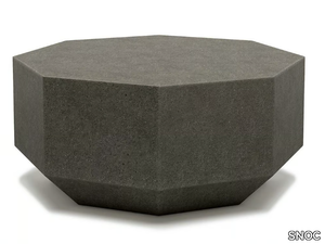 GEMMA - Octagonal cement garden side table _ SNOC