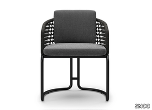 PIGALLE - Garden chair with armrests _ SNOC