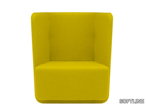 BASKET - Swivel fabric armchair _ SOFTLINE