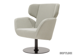 COSY - Wing fabric armchair _ SOFTLINE