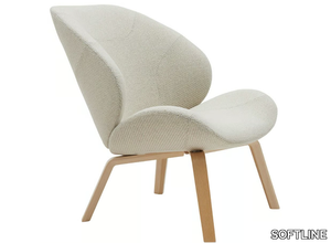 EDEN - Fabric armchair _ SOFTLINE