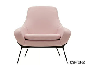 NOOMI STRING - Fabric armchair _ SOFTLINE