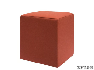 POUF - Square fabric pouf _ SOFTLINE