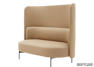 JOE - High-back fabric sofa _ SOFTLINE