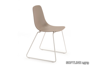 COUPÉ SL - Sled base polypropylene chair _ SOFTLINE 1979