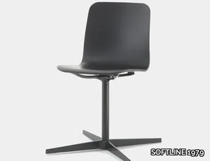 BEBO CR - Swivel multi-layer wood chair _ SOFTLINE 1979