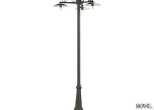 ANTIQUE - Die cast aluminium garden lamp post _ SOVIL