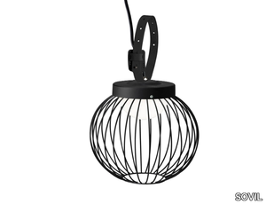 CAGE - LED die cast aluminium outdoor pendant lamp _ SOVIL