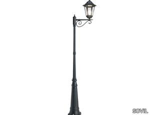 GEKO 574 - Lantern die cast aluminium garden lamp post _ SOVIL