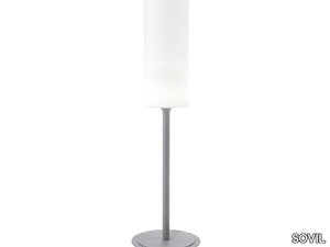 ROLLER - Floor lamp for outdoor in aluminum and resin _ SOVIL